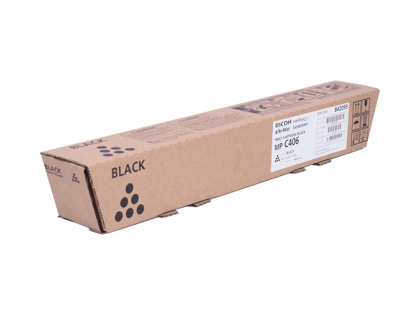 RICOH TONER MPC306E MPC406E BLACK NOVOLUX